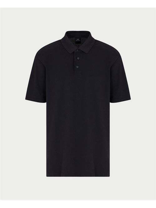Polo uomo AX in pique di cotone ARMANI EXCHANGE | XM000509-AF13055UB101